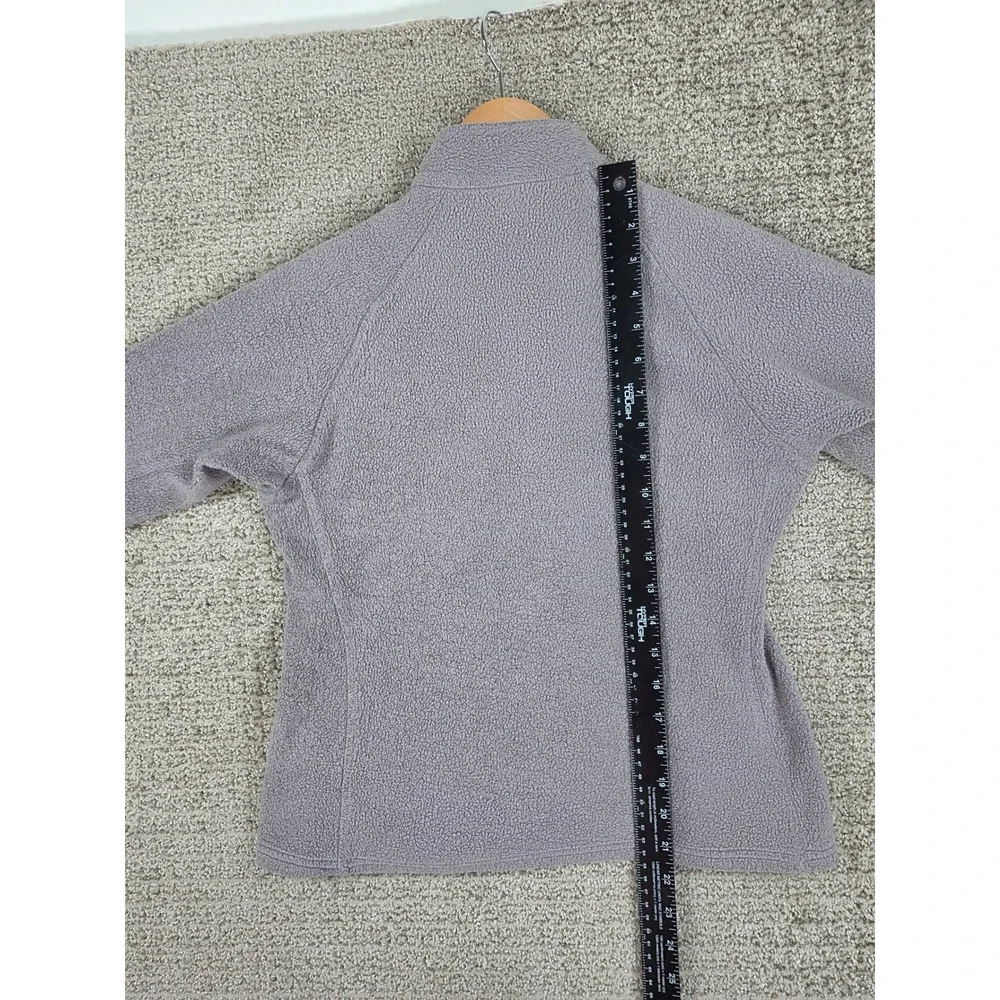 Vintage Patagonia Capilene Womens Small Purple Fleece 1/4 Zip Neck Pullover - Picture 7 of 7